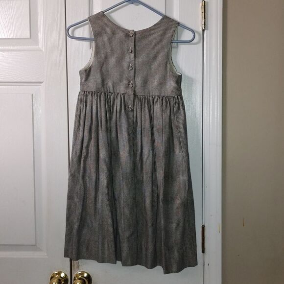 Strasburg black white houndstooth pattern dress Sz 7 - Picture 4 of 5